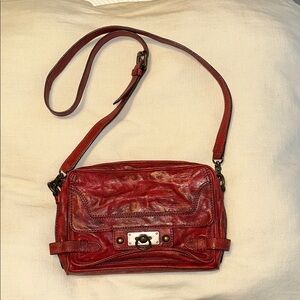 Frye Cameron Leather Crossbody Clutch